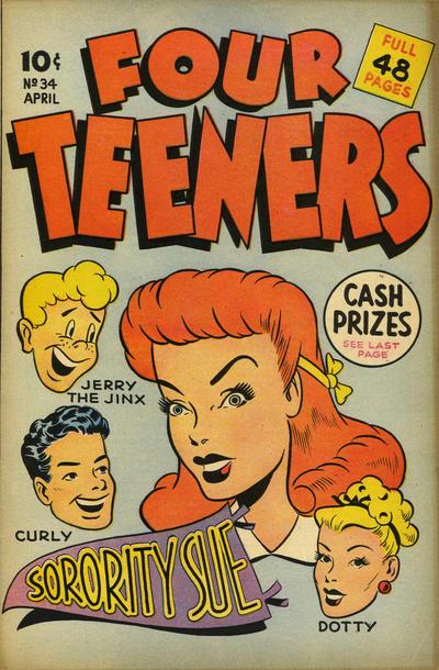 Four Teeners #34 (1948) Comic Books Four Teeners