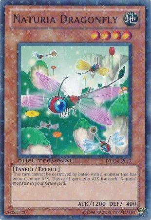 Naturia Dragonfly DT03-EN017 YuGiOh Duel Terminal 3