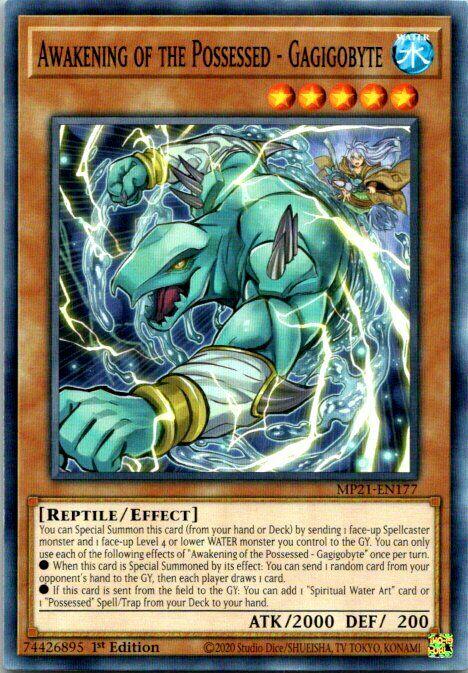 Awakening of the Possessed - Gagigobyte MP21-EN177 YuGiOh 2021 Tin of Ancient Battles Mega Pack