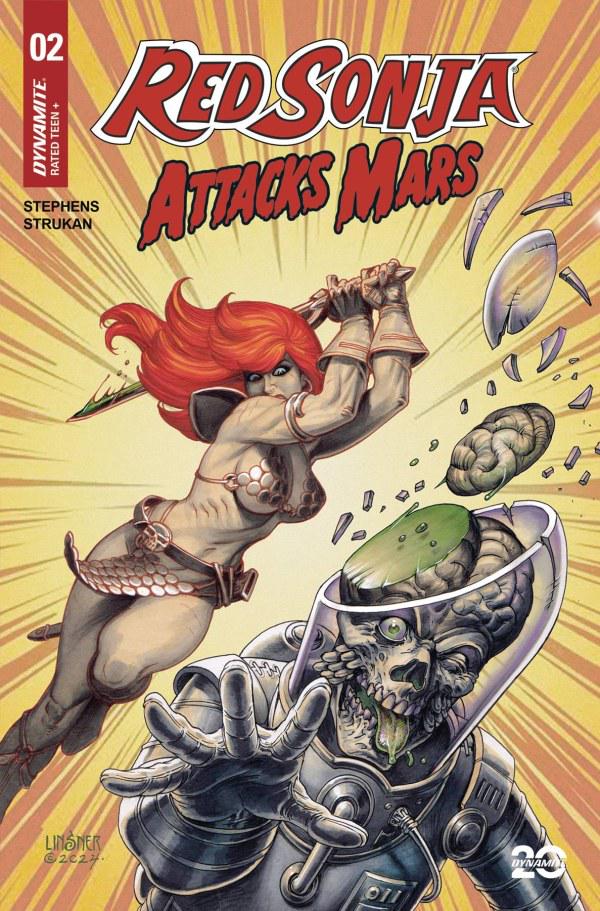 Red Sonja Attacks Mars #2 (2025) Comic Books Red Sonja Attacks Mars