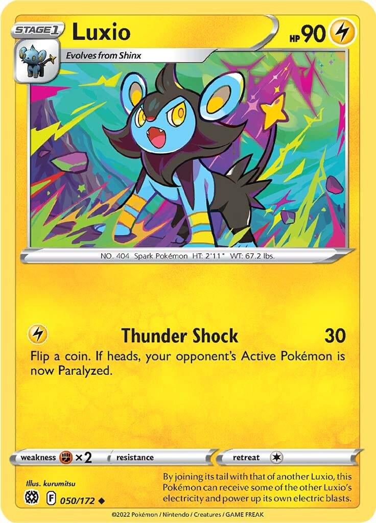 Luxio #50 Pokemon Brilliant Stars