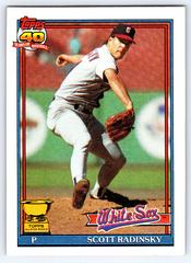 Scott Radinsky #299 Baseball Cards 1991 Topps Prices