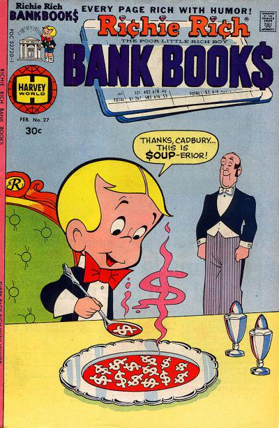 Richie Rich Bank Book #27 (1977) Comic Books Richie Rich Bank Book