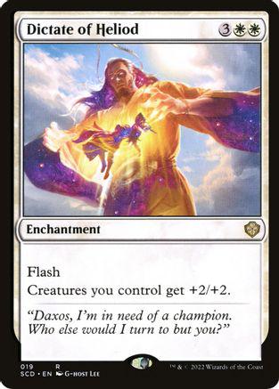 Dictate of Heliod #19 Magic Starter Commander Decks