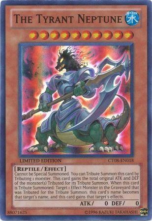 The Tyrant Neptune CT08-EN018 YuGiOh Collectible Tins 2011