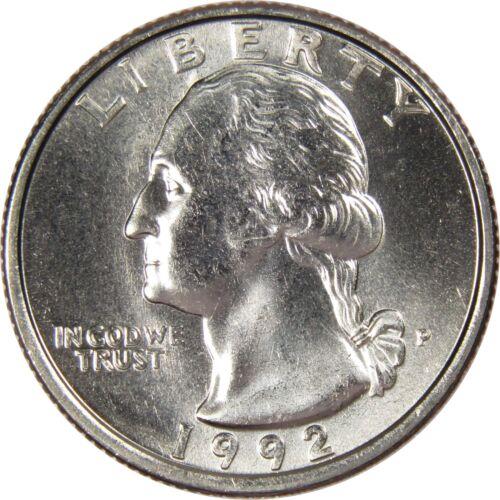 1992 P Coins Washington Quarter