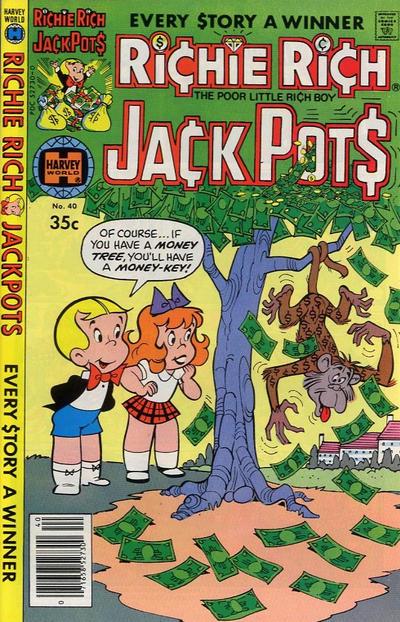 Richie Rich Jackpots #40 (1979) Comic Books Richie Rich Jackpots