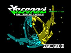 Loding Screen | Cybernoid the Fighting Machine ZX Spectrum