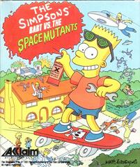 Cartoon Classics Edition Front Cover | The Simpsons Bart vs the Space Mutants Amiga