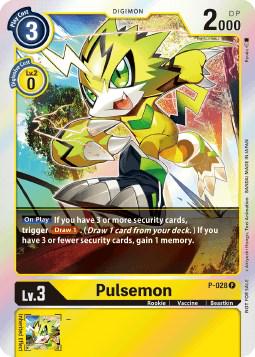 PulsemonP-028 #P-028 P front