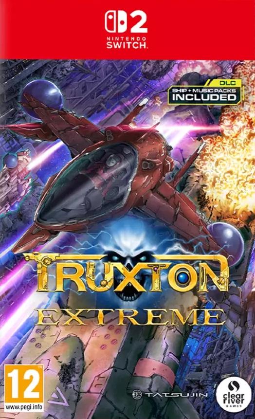 Carátula de Truxton Extreme para Switch 2 (edición PAL España)