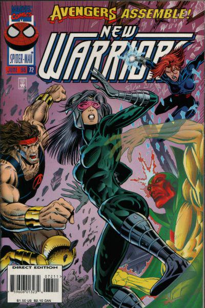 New Warriors #72 (1996) Comic Books New Warriors