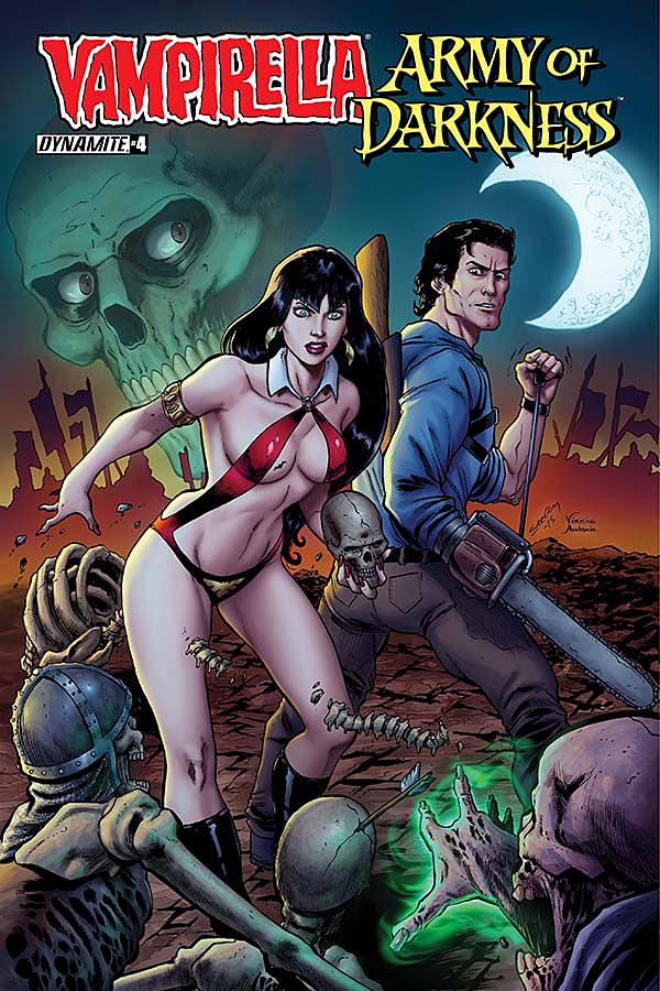 Vampirella / Army of Darkness #4 (2015) Comic Books Vampirella / Army of Darkness
