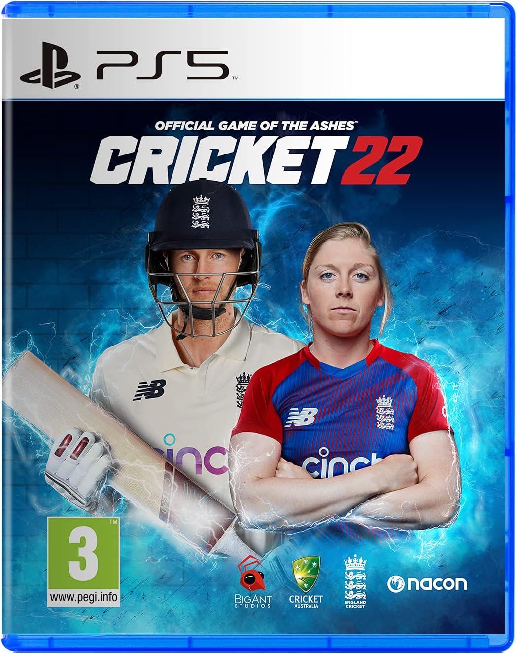 Cricket 22: The Official Game of The Ashes PAL Playstation 5