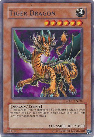 Tiger Dragon CSOC-EN036 YuGiOh Crossroads of Chaos