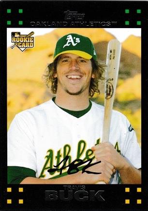 Travis Buck #UH177 Baseball Cards 2007 Topps Update & Highlights