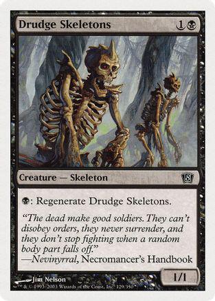 Drudge Skeletons [Foil] (Magic 8th Edition)