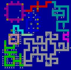 Map | Gyron Arena ZX Spectrum