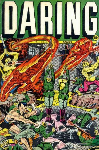 Daring Comics #9 (1944) Comic Books Daring Comics