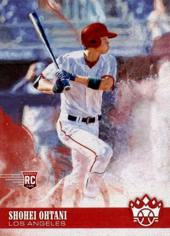 Shohei Ohtani #76 Baseball Cards 2018 Panini Diamond Kings