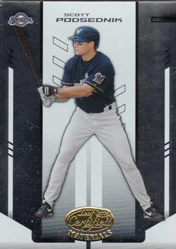 Scott Podsednik #171 Baseball Cards 2004 Leaf Certified Materials