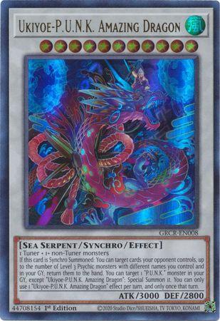 Ukiyoe-P.U.N.K. Amazing Dragon GRCR-EN008 YuGiOh The Grand Creators