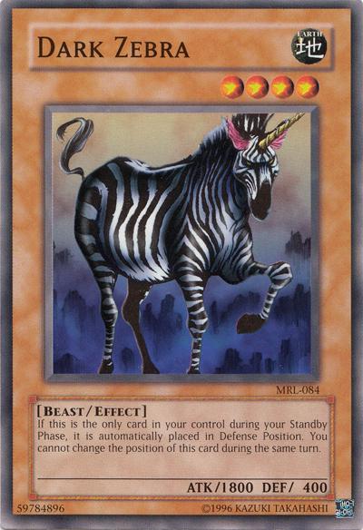 Dark Zebra MRL-084 YuGiOh Magic Ruler
