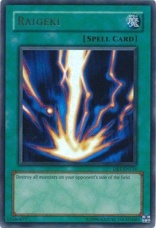 Raigeki DB1-EN114 YuGiOh Dark Beginning 1