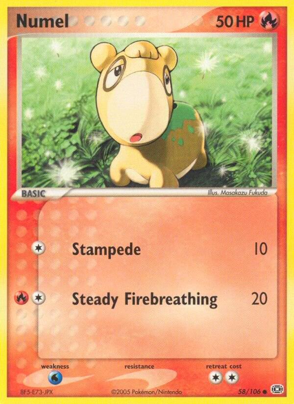 Numel #58 Pokemon Emerald