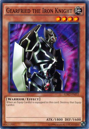 Gearfried the Iron Knight LDK2-ENJ12 YuGiOh Legendary Decks II