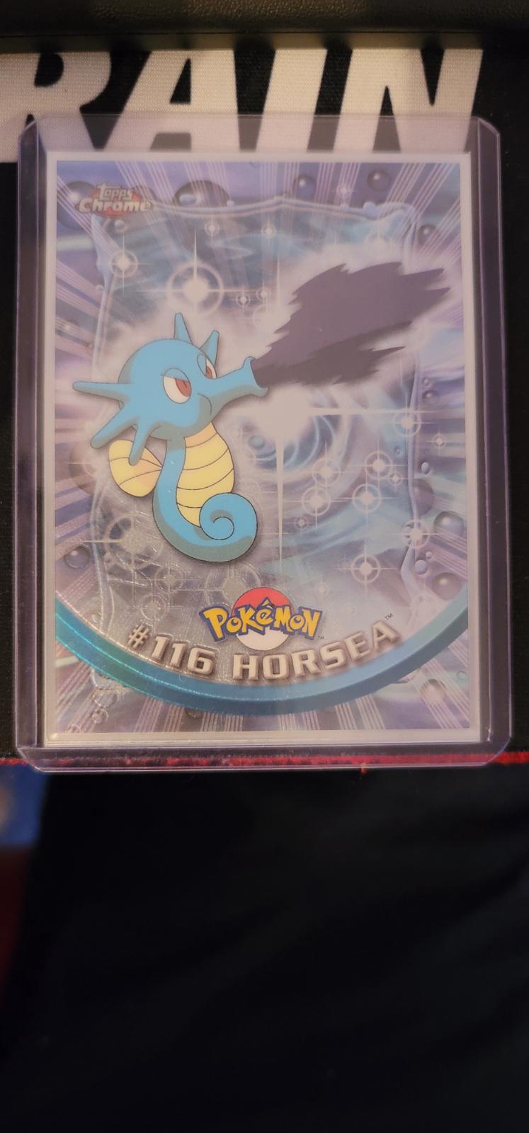 Horsea #116 Pokemon 2000 Topps Chrome