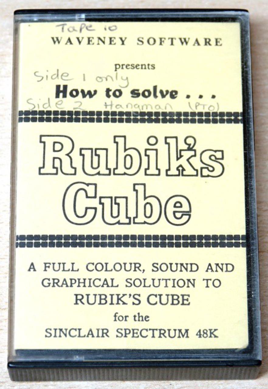Rubik's Cube ZX Spectrum