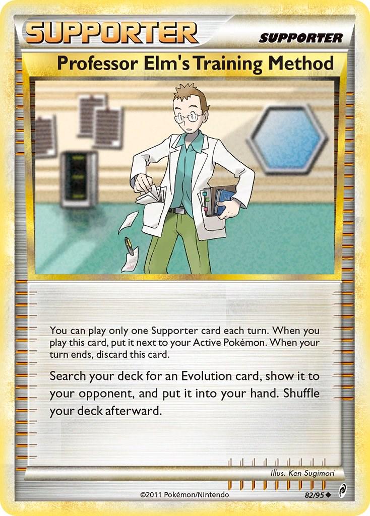 Professor Elm's Training Method #82 Pokemon Call of Legends
