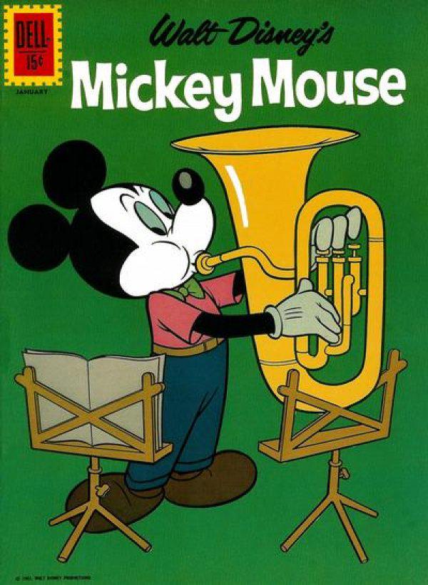 Walt Disney's Mickey Mouse #81 (1961) Comic Books Mickey Mouse