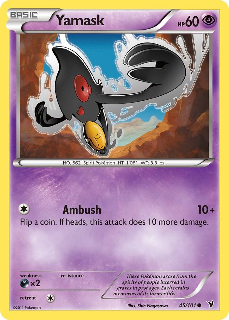Yamask #45 Pokemon Noble Victories