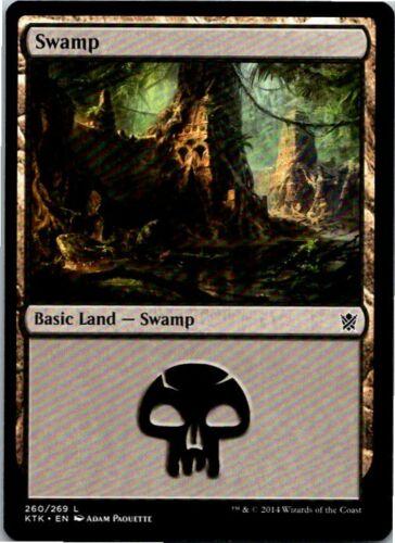 Swamp #260 Magic Khans of Tarkir