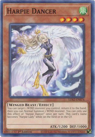 Harpie Dancer LDS2-EN074 YuGiOh Legendary Duelists: Season 2