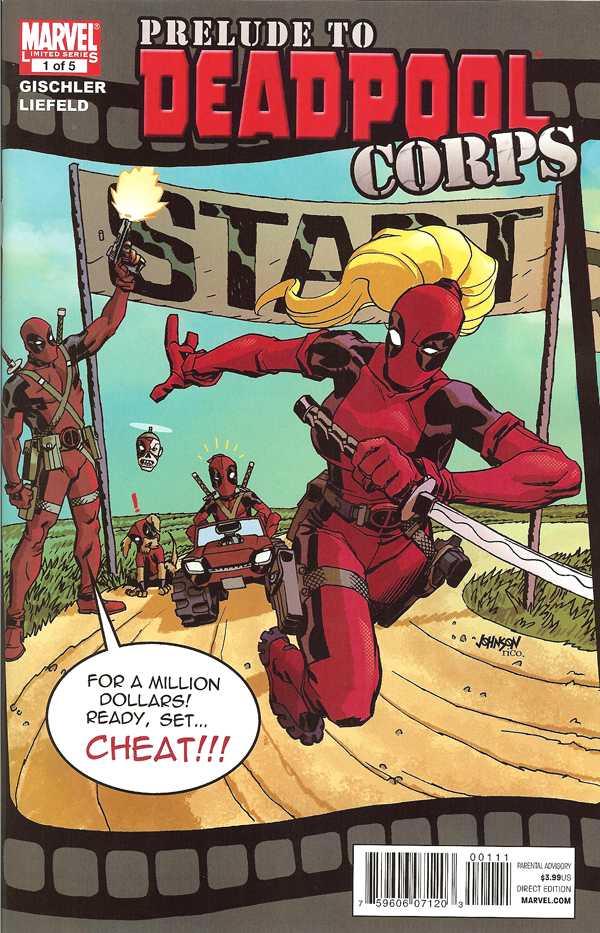 Prelude To Deadpool Corps #1 (2010) Comic Books Prelude to Deadpool Corps