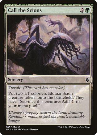 Call the Scions Magic Battle for Zendikar