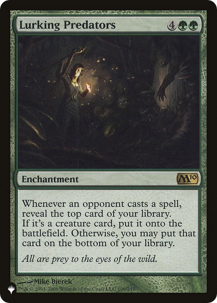 Lurking Predators #190 Magic The List Reprints