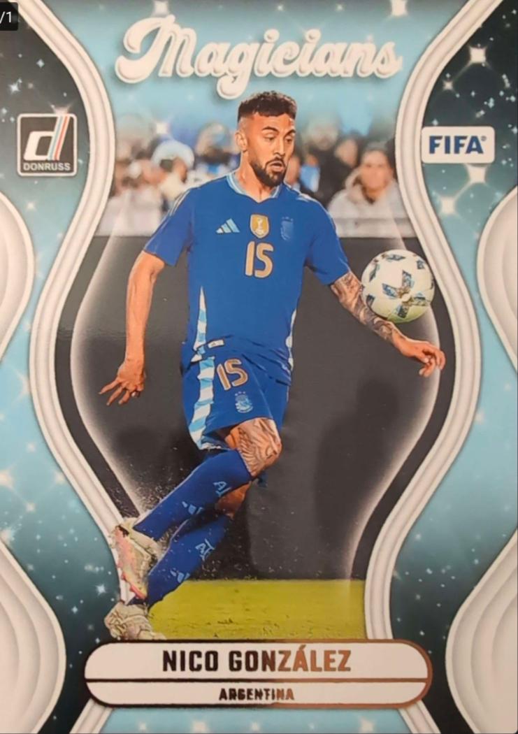 Nico Gonzalez #5 Soccer Cards 2024 Panini Donruss Magicians