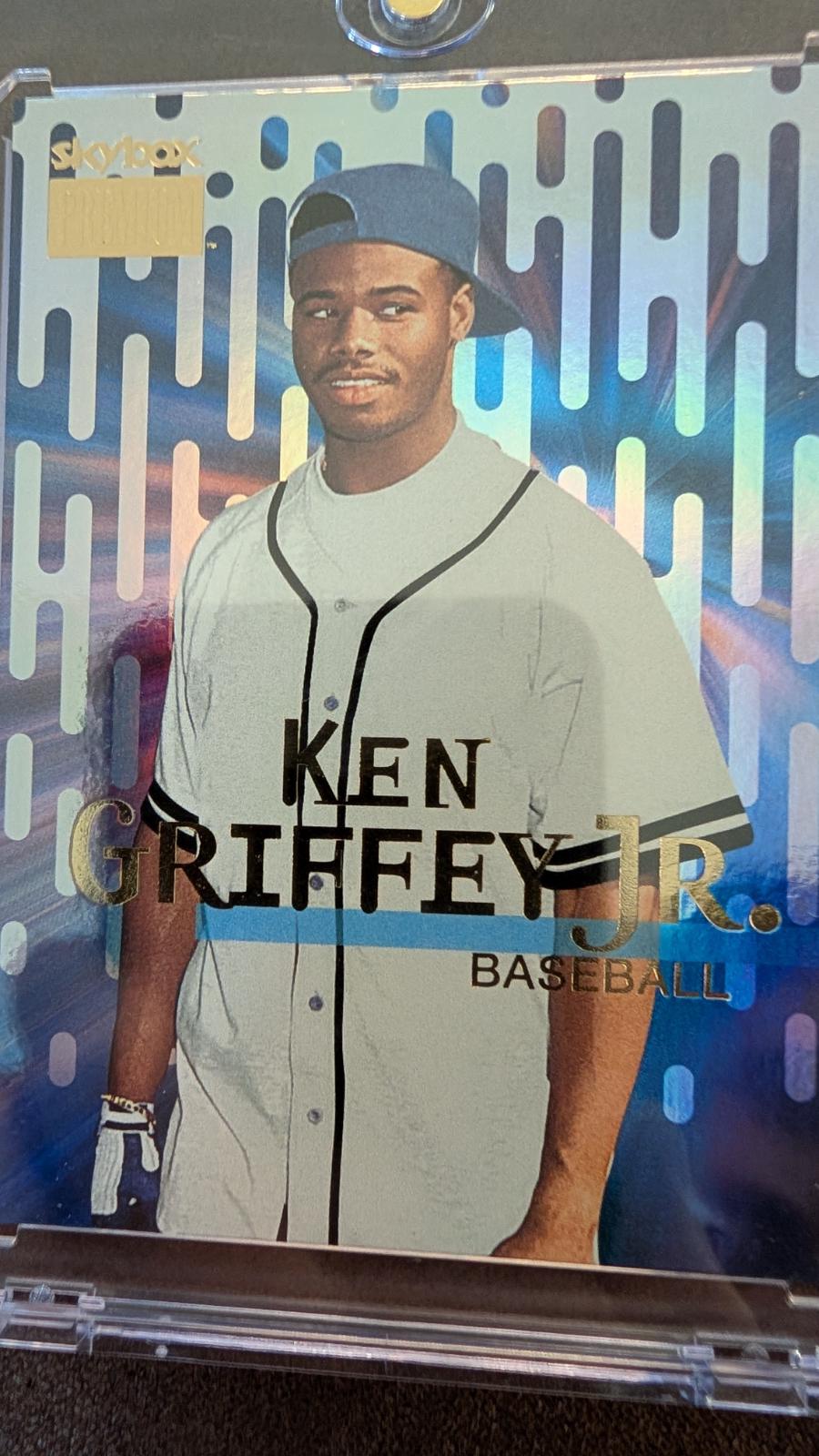 Ken Griffey Jr. #S-20 Basketball Cards 2022 Skybox Metal Universe Champions Skybox Premium