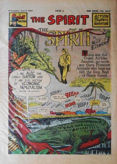 Spirit #6/4/1950 (1950) Comic Books Spirit