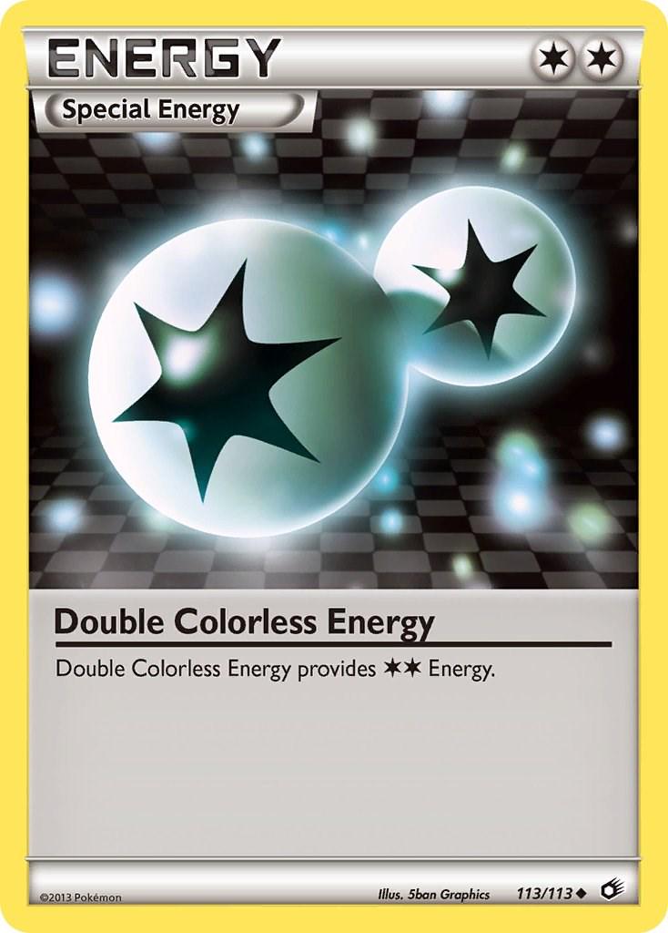 Double Colorless Energy #113 Pokemon Legendary Treasures
