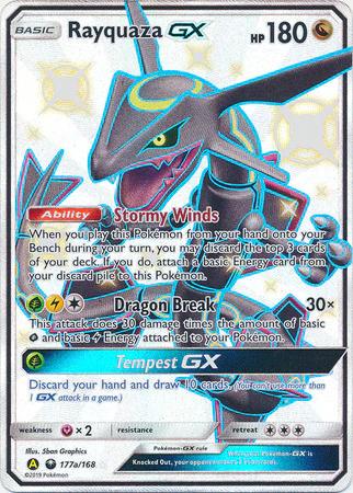 Rayquaza GX #177a Cover Art