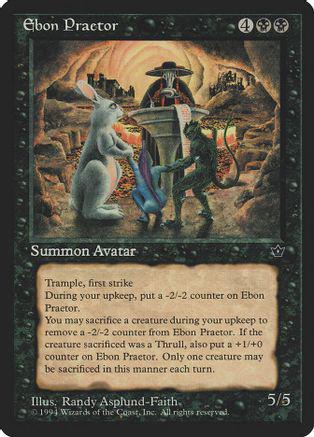 Ebon Praetor Magic Fallen Empires