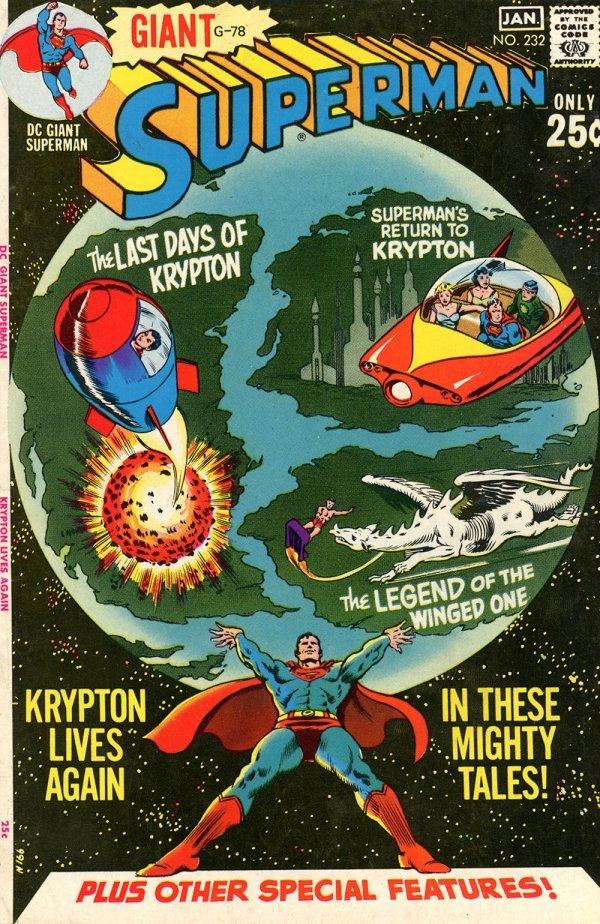 Superman #232 (1970) Comic Books Superman