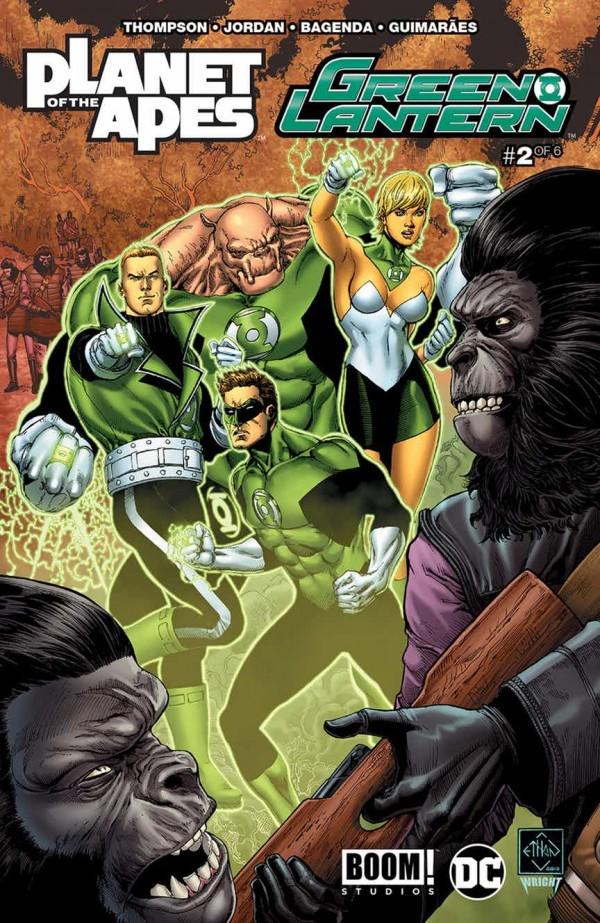 Planet of the Apes / Green Lantern #2 (2017) Comic Books Planet of the Apes Green Lantern