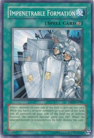 Impenetrable Formation DR3-EN228 YuGiOh Dark Revelation Volume 3