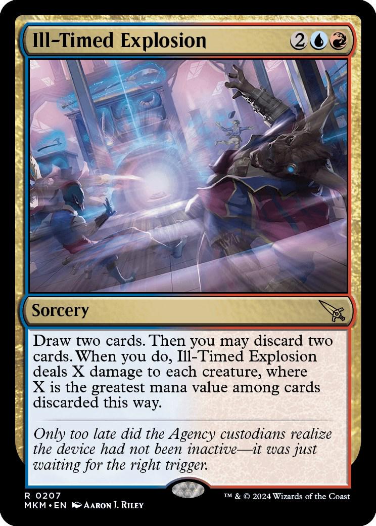 Ill-Timed Explosion #207 Magic Murders at Karlov Manor